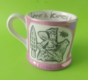 Summer mug - cavalryman and fairy