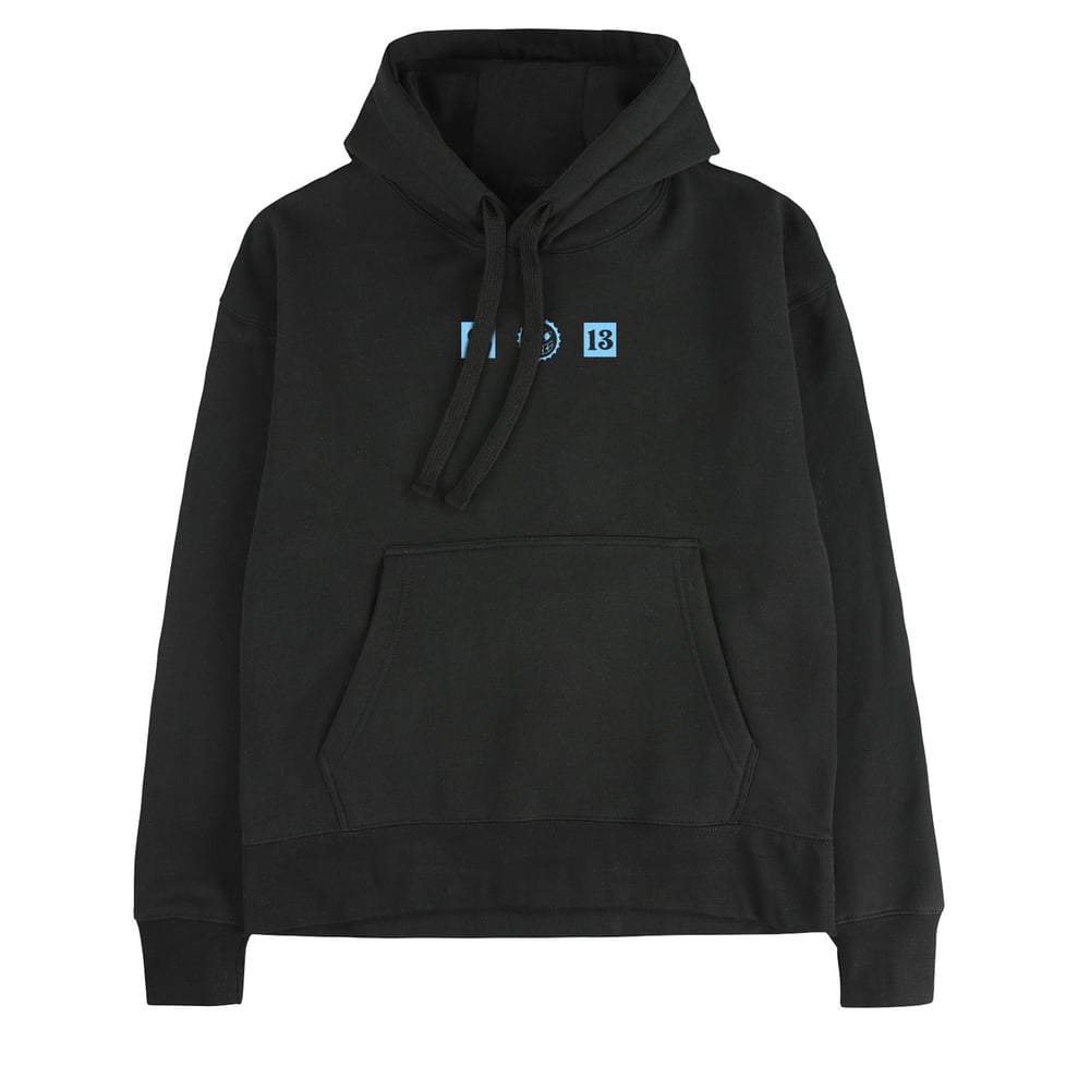 SWEAT MERCI X MAISON MÈRE Black/Bleu ciel