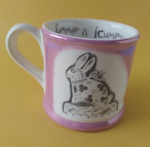 Summer mug - goat and rabbit