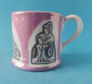 Summer mug - dog and lady