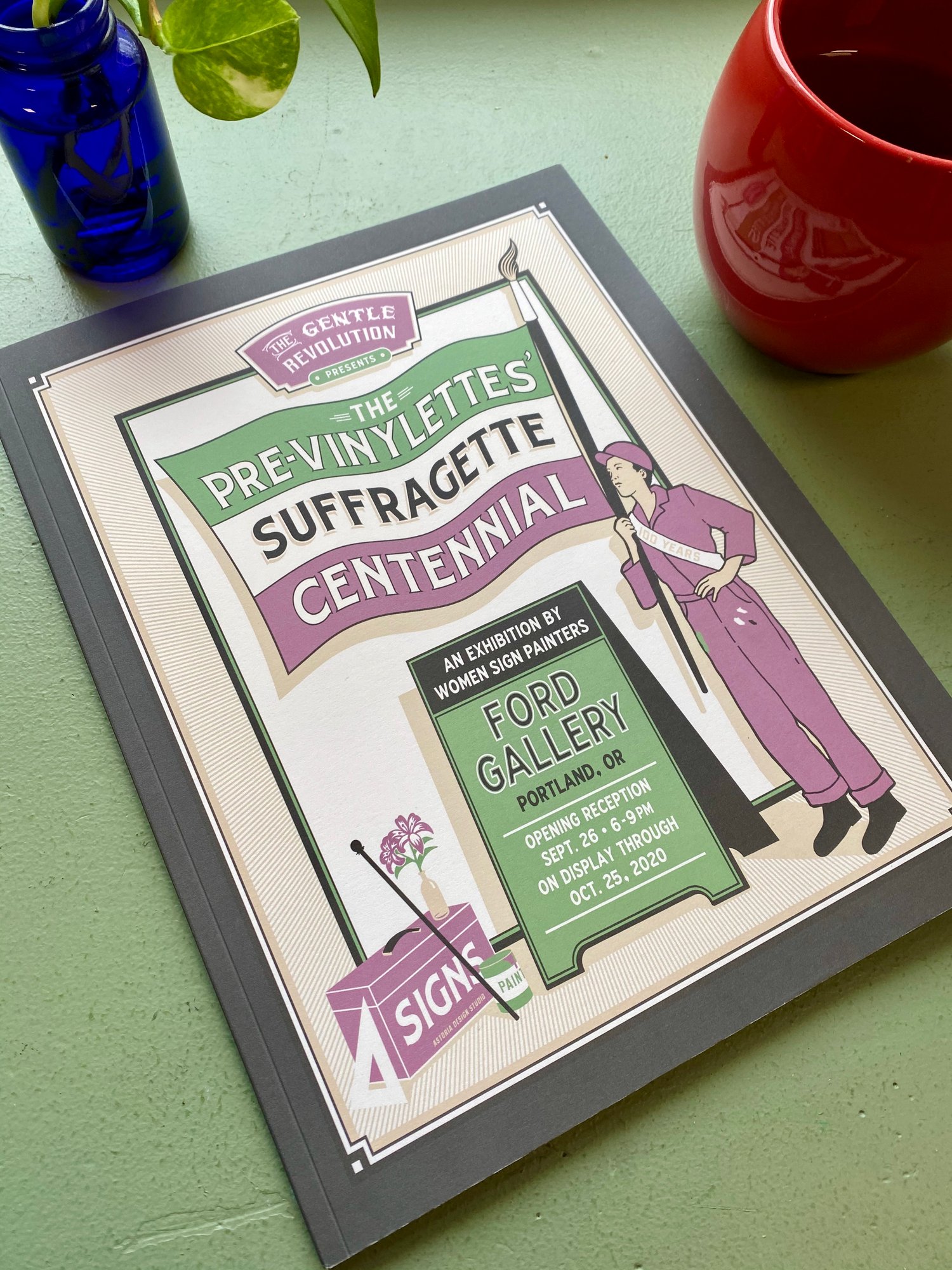 Image of The Pre-Vinylettes' Suffragette Centennial Catalog