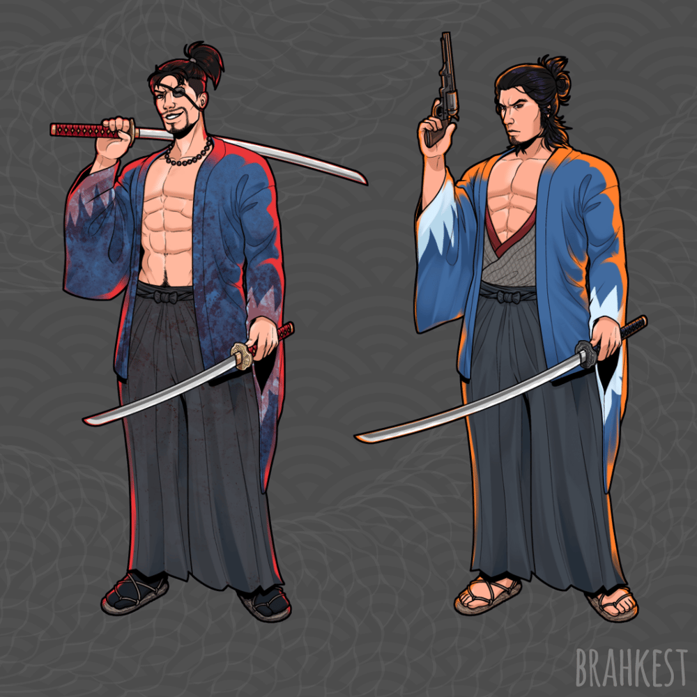 Ryoma / Okita Standee