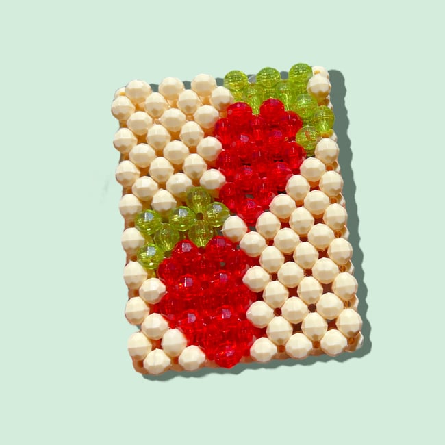 Strawberries & Cream Cardholder