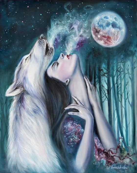 Image of Wolf Moon ~ Prints