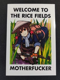 Type-56-1 Rice Fields 4x6 Sticker