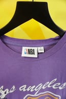 Image 3 of (L) New School But Still Cool Purple LA Lakers T-Shirt
