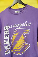 Image 2 of (L) New School But Still Cool Purple LA Lakers T-Shirt