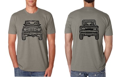 Image of Bronco Graphic T - Warm Gray (pre-order)