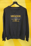 Image 1 of (L/XL) University of Missouri Embroidered Crewneck