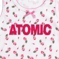 Image 5 of Pink Atomic Rosebud Tank Top🌷🌹RESTOCK
