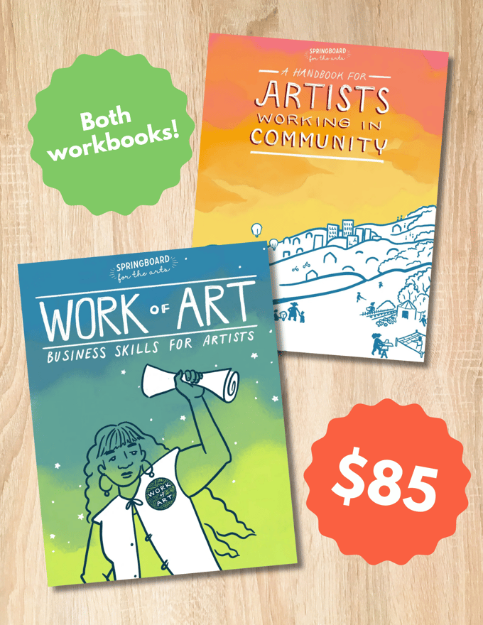 Image of Workbook Bundle: Working in Community & Work of Art