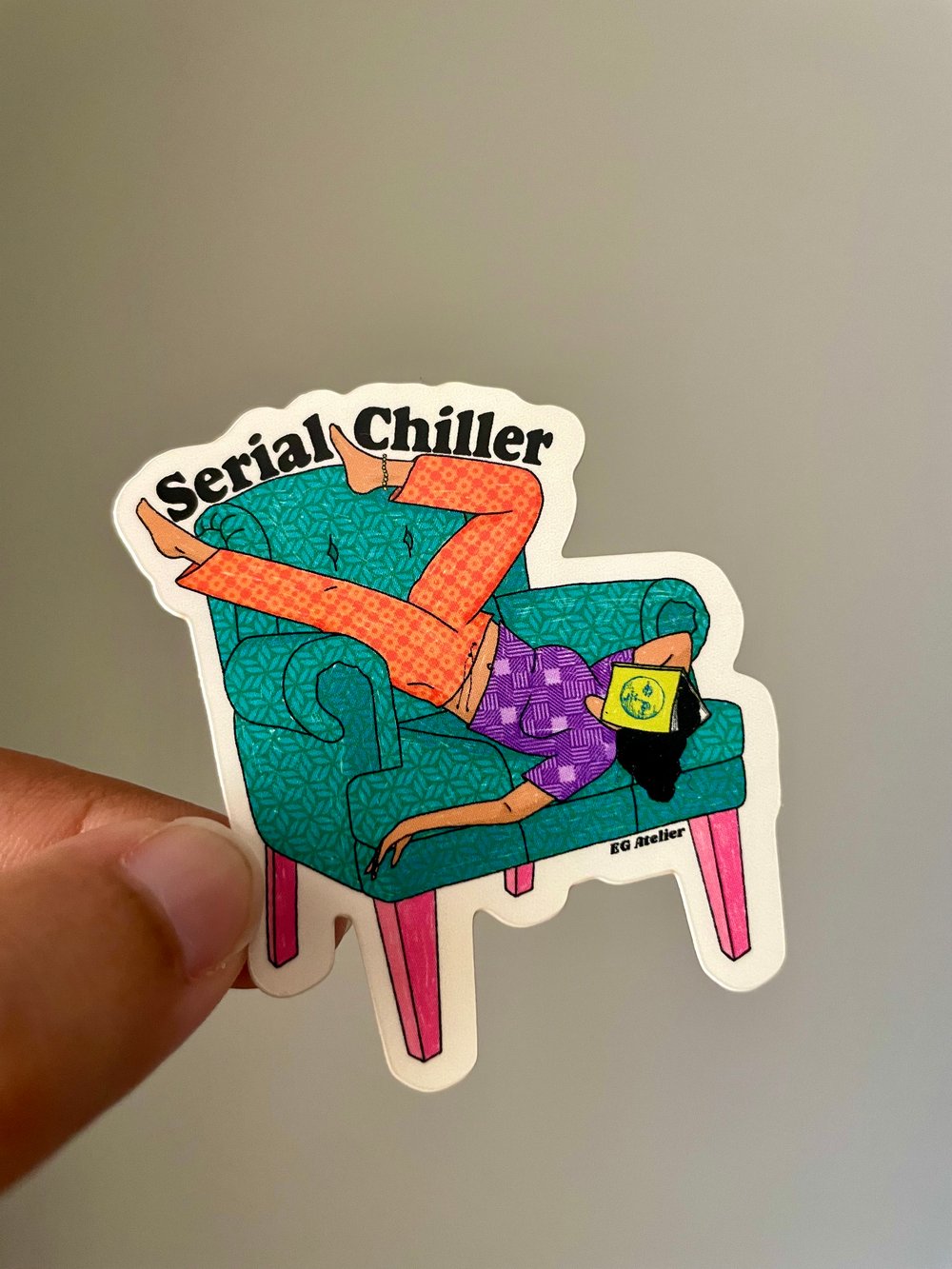 Image of Serial Chiller sticker