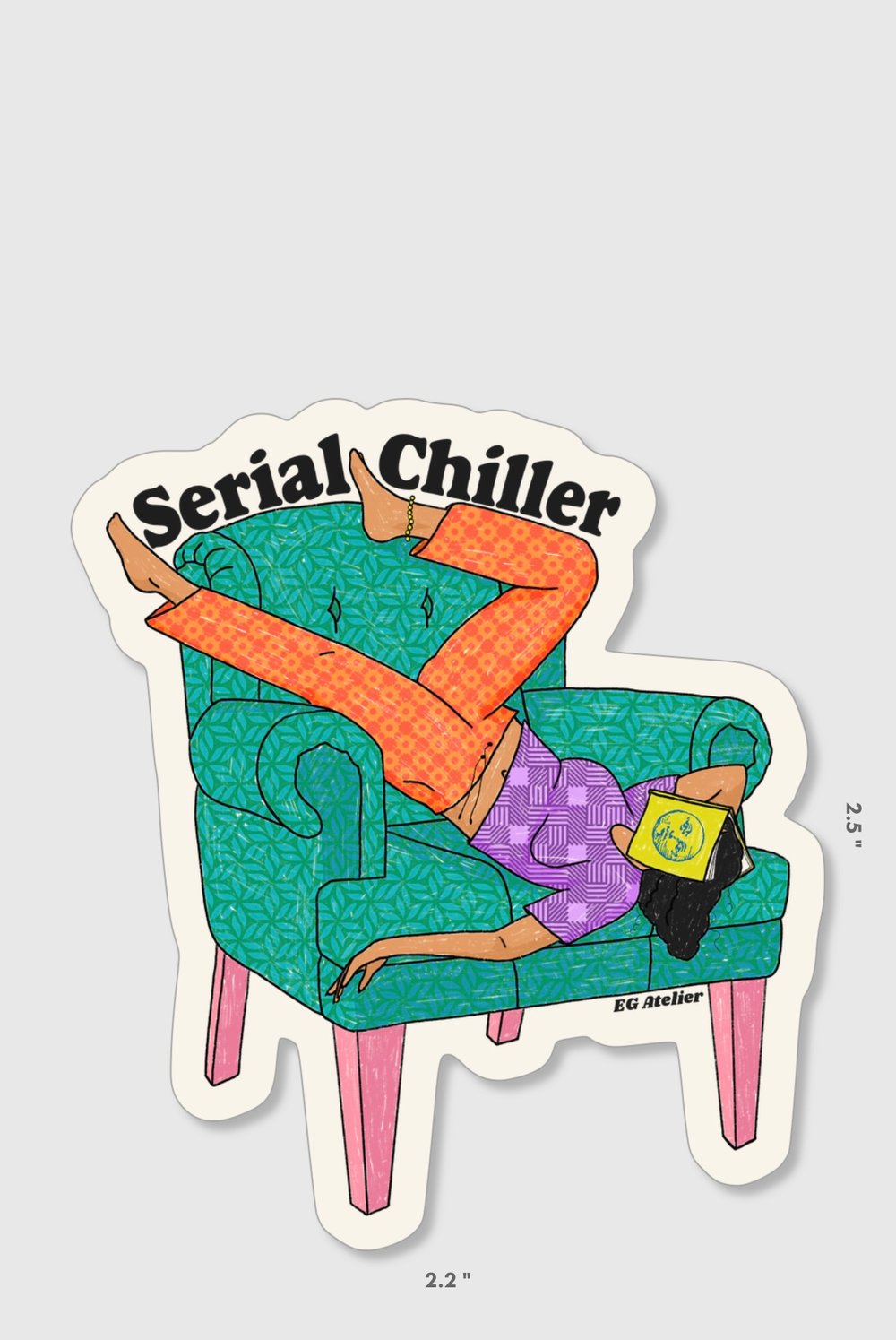 Image of Serial Chiller sticker