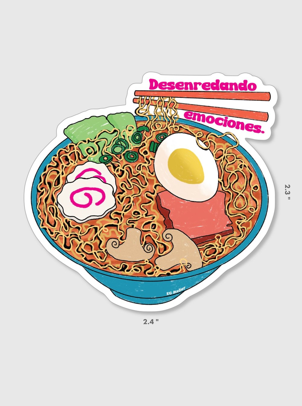 Image of Enredos Emocionales Sticker