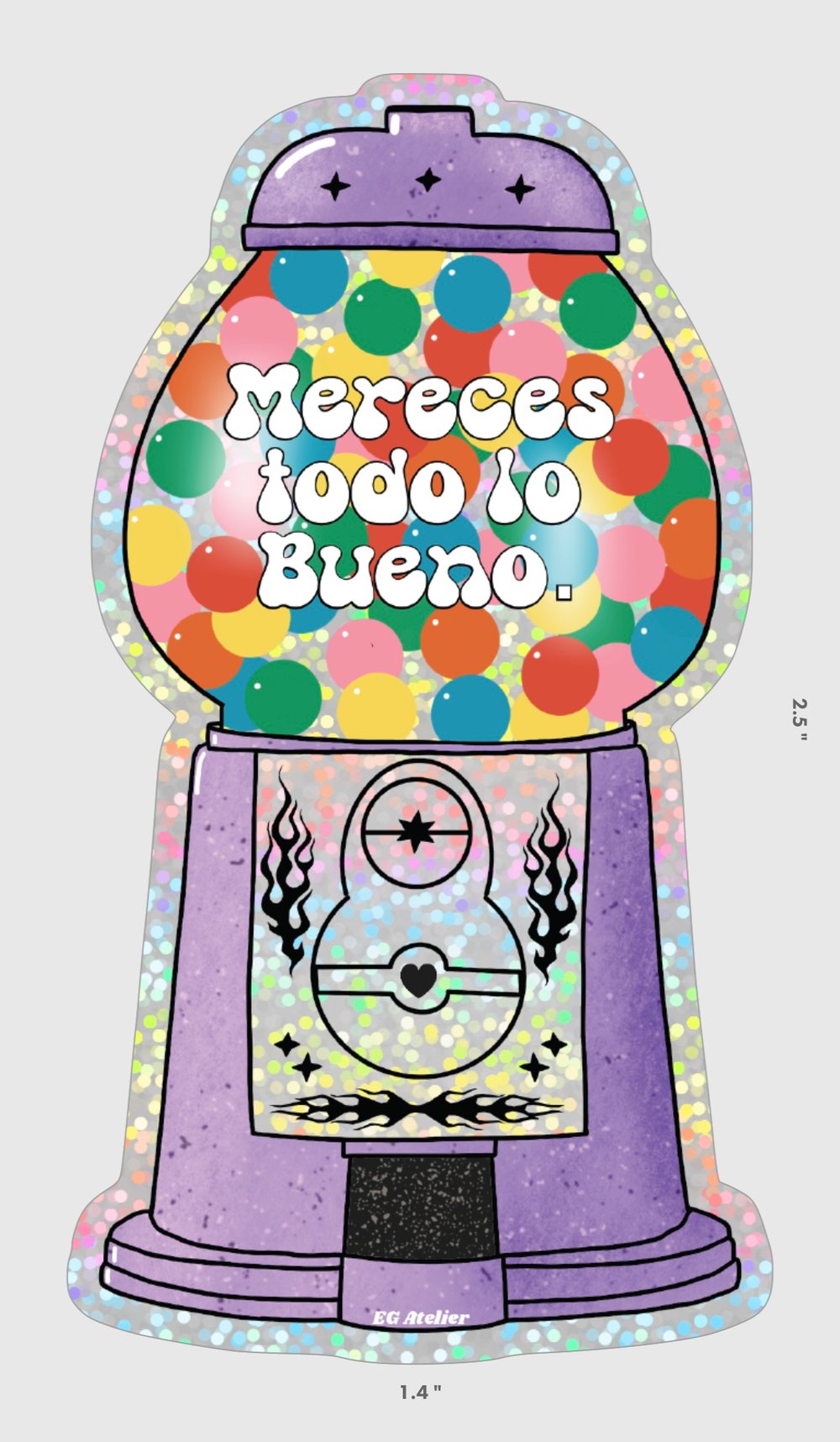 Image of Gum Machine Sticker