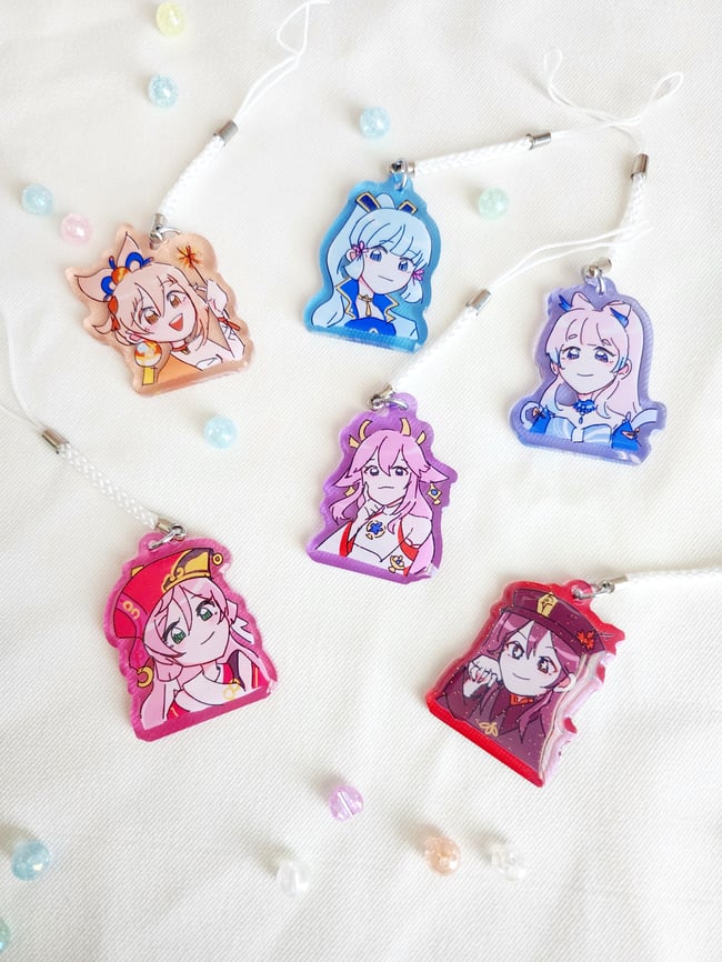 hoyoverse charms!!