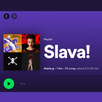 Slava! Playlist