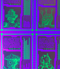 Image 4 of Non-X'oids (Screenprinted Card Set)