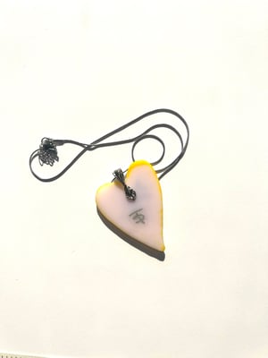 Image of A Scar on my Heart Pink and Yellow