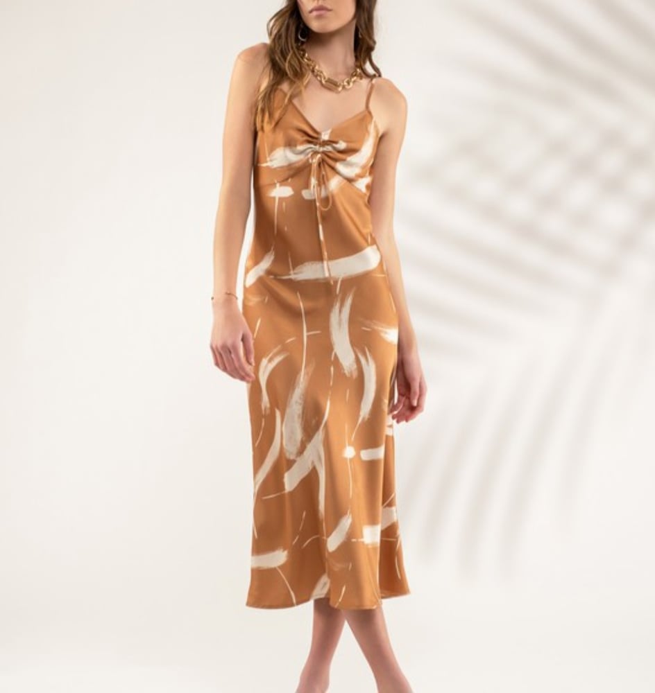 Image of Janae splash print dress