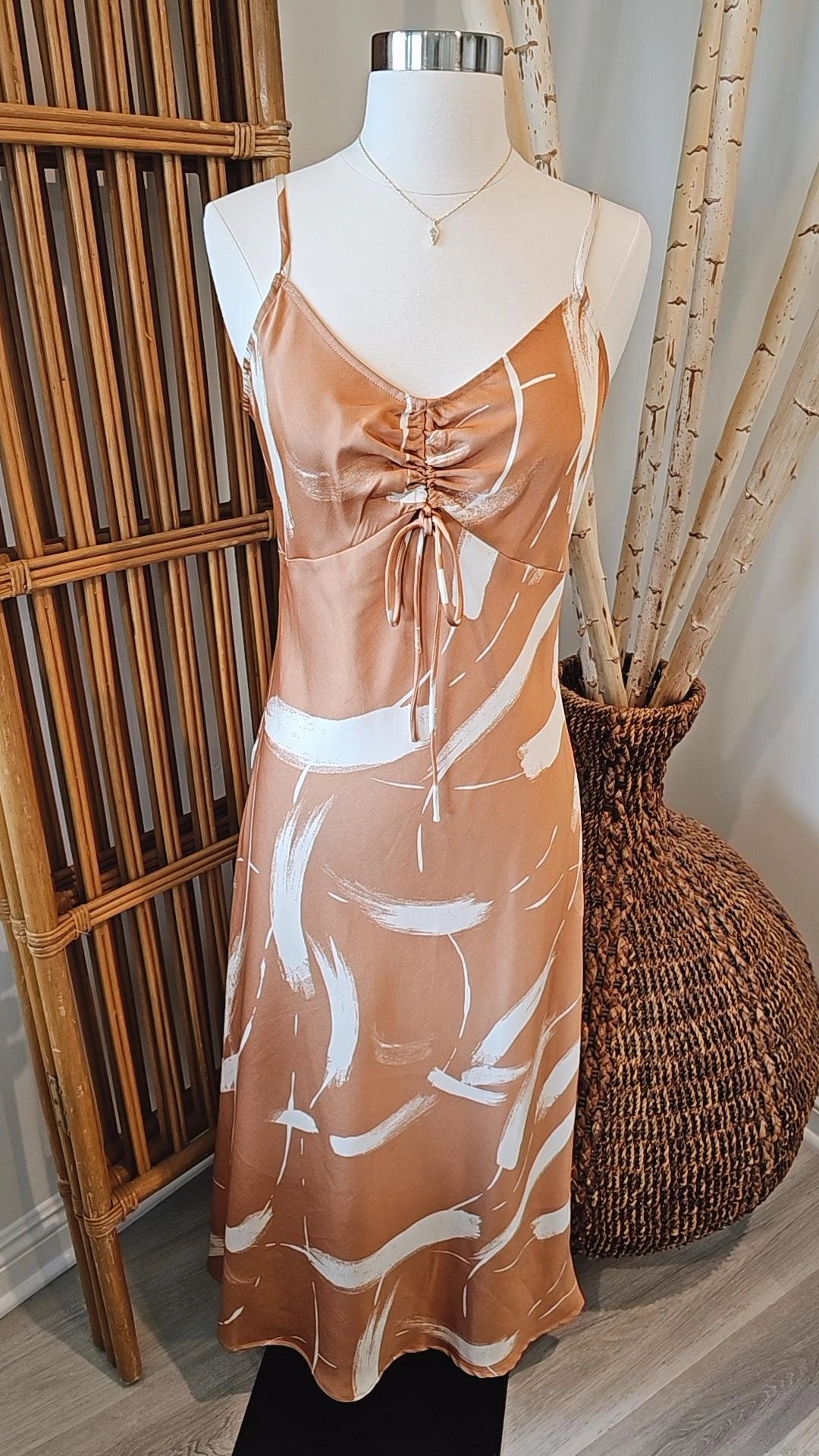 Image of Janae splash print dress