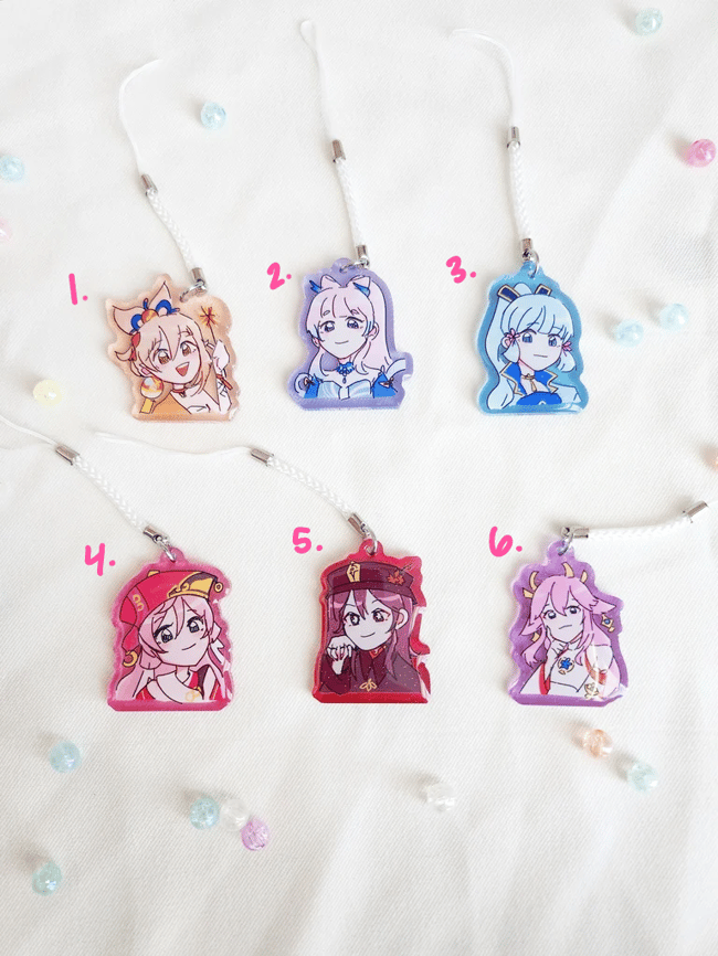 hoyoverse charms!!