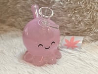 Image 5 of Pink Octopus Mini Glass Bong 