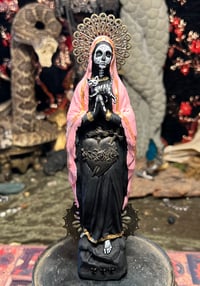 Image 1 of Standing Pink Santa Muerte 