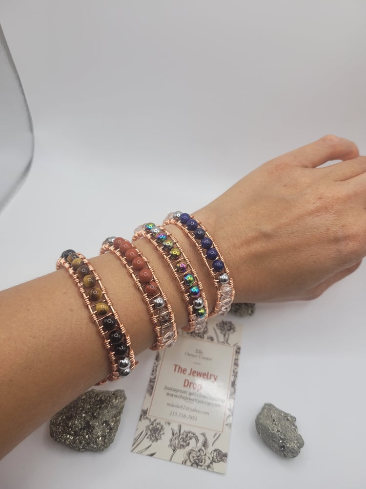 Image of Beaded adjustable bracelets 