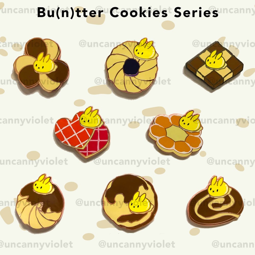 [Enamel Pin] Buntter Cookies Series