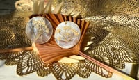 Image 2 of Baby's Breath on Capiz Shells