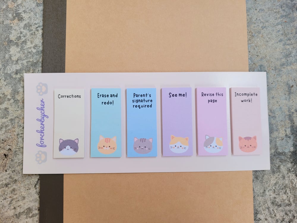Sticky Tabs for Files and Books