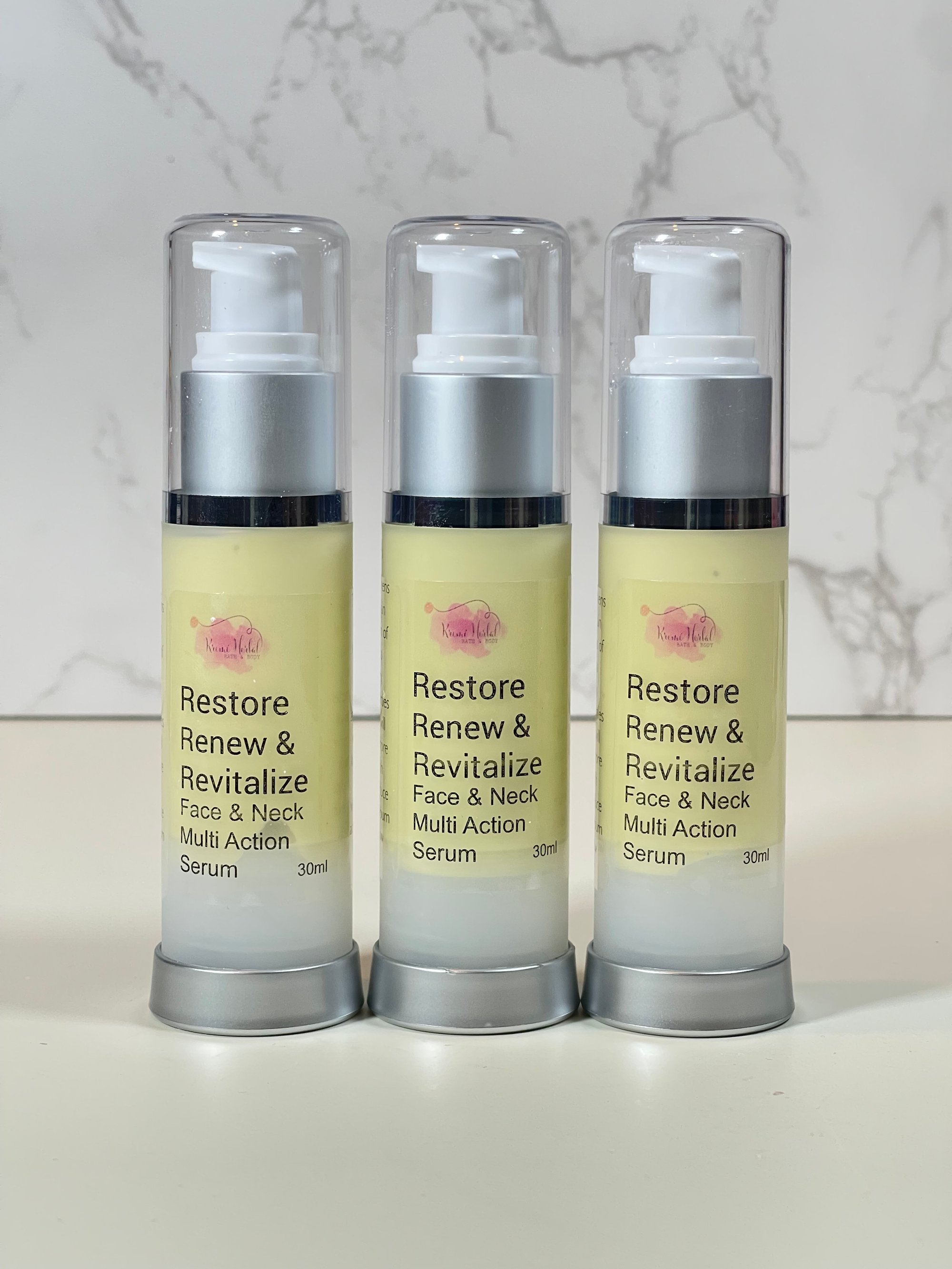Image of Restore Renew Revitalizer Face & Neck Multi Action Serum