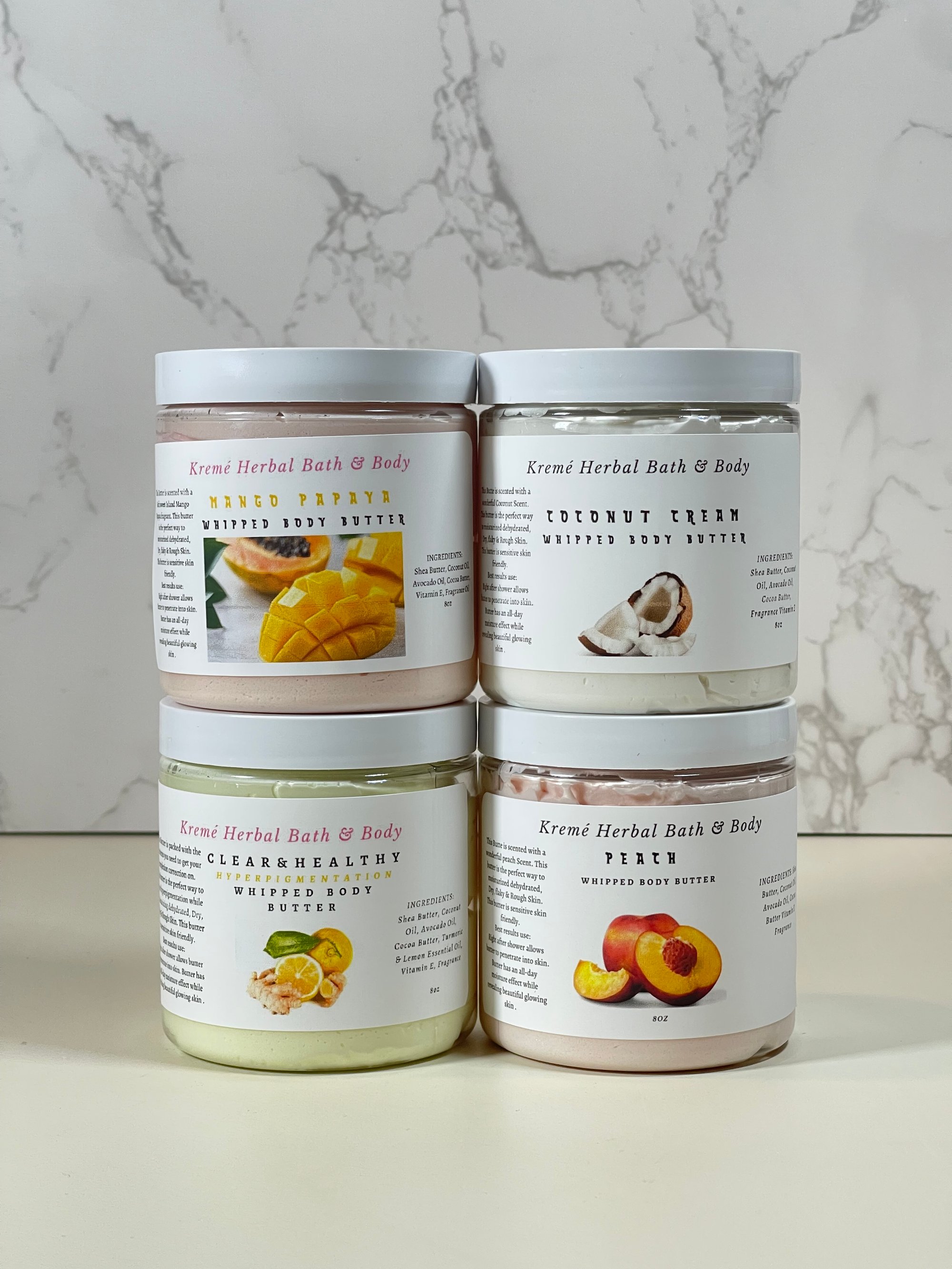 Image of Whipped Body Butters (8oz  Size)