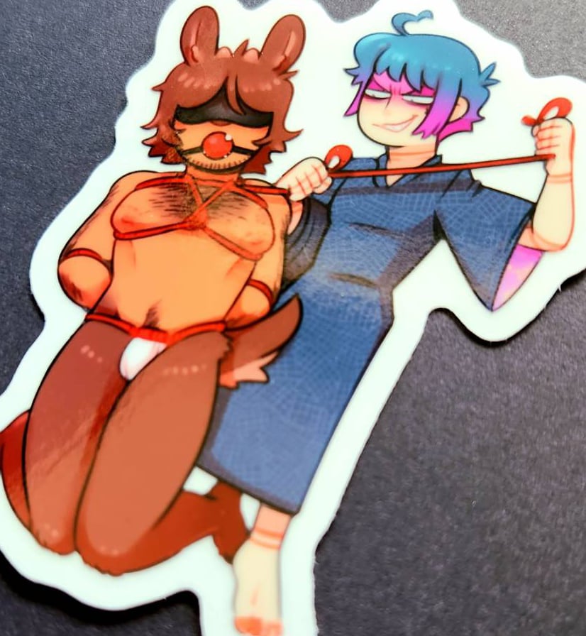 Battam & Sal Sticker
