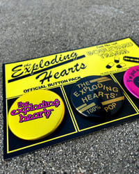Image 2 of Exploding Hearts Official Button Pack