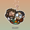 Image of Green With Orange Acrylic Charm [Disco Elysium]