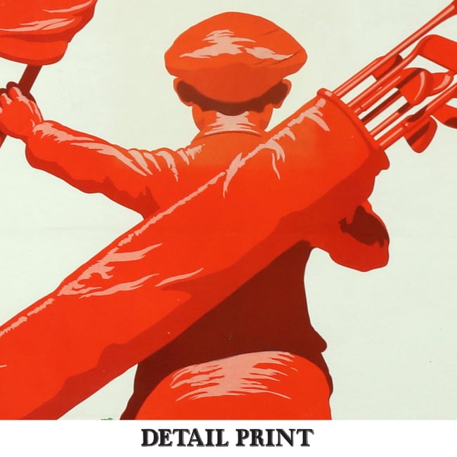 Le Touquet Paris-Plage | Edouard Courchinoux | 1925 | Vintage Travel Poster | Art Print | Home Decor