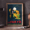 Le Fakyr | Mich | 1921 | Vintage Ads | Vintage Poster