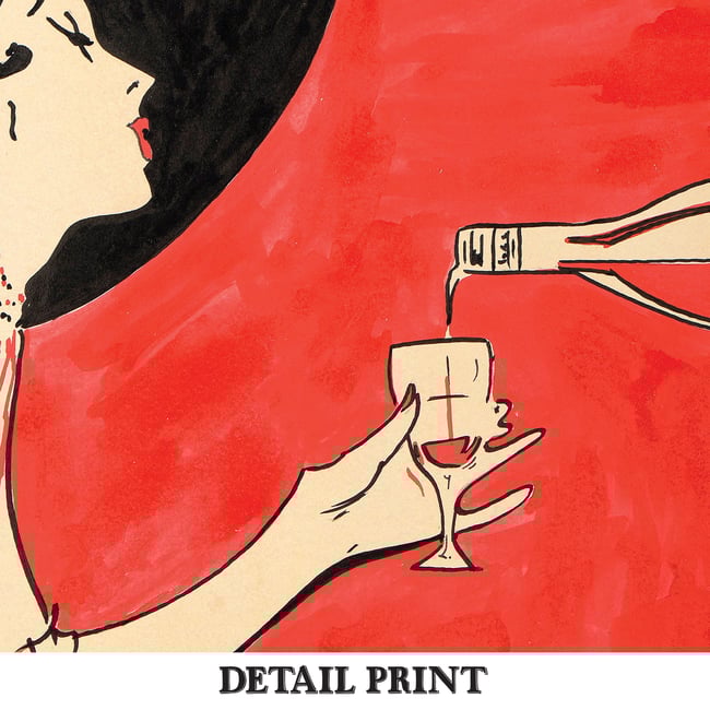 Cinzano | Rene Gruau | 1953 | Vintage Ads | Vintage Poster