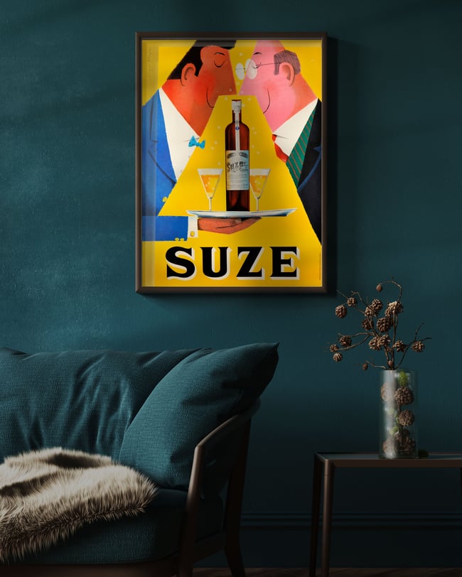 Suze | Roger Mayer | 1959 | Vintage Ads | Vintage Poster