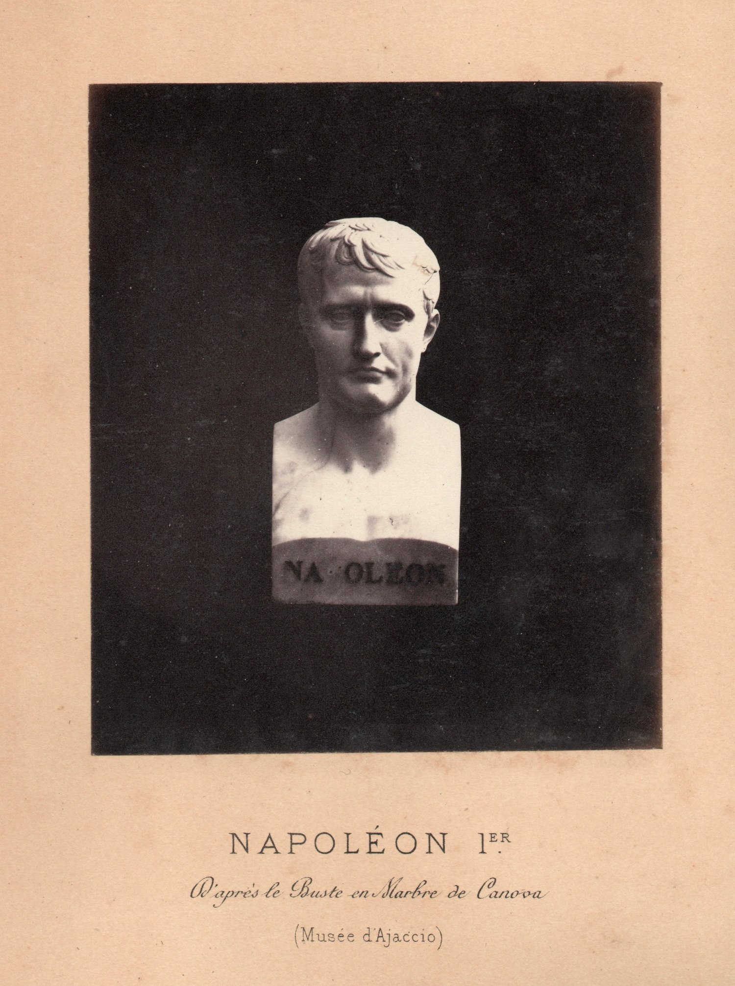 Image of Léonard de Saint-Germain: marble bust of Napoléon I, ca. 1866