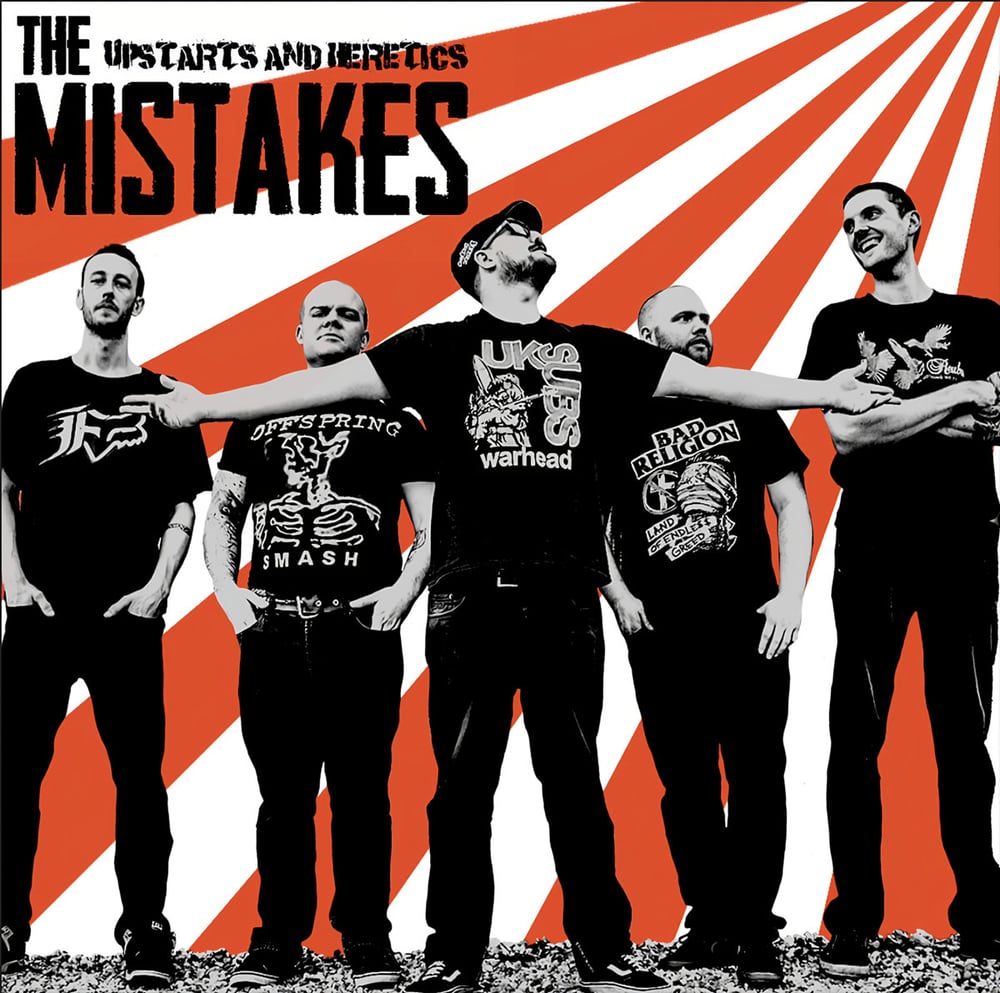The Mistakes LP - 'Upstarts And Heretics' (Red and black splatter vinyl)