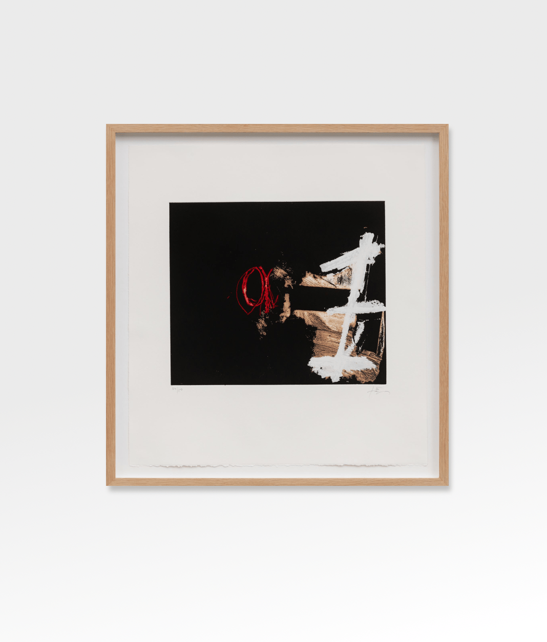 Antoni Tàpies - Signe blanc