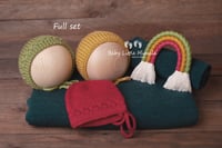 Newborn Christmas set rainbow