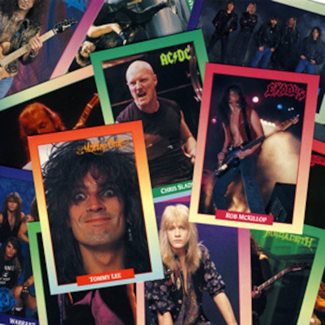 ROCK CARDS - 80s 90s ALT / METAL BANDS!