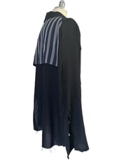 Image 2 of Titanic Shirt Blue Striped Silk