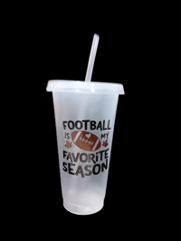 Football Themed Fall Cup