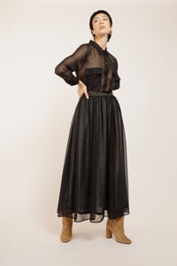 Image 1 of GONNA GLADYS PLUMETY NERO €175 - 50%