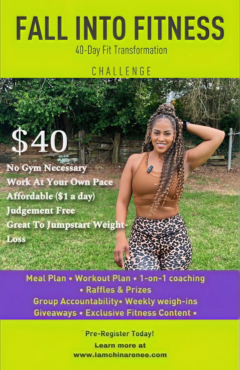 Fall Into Fitness Challenge